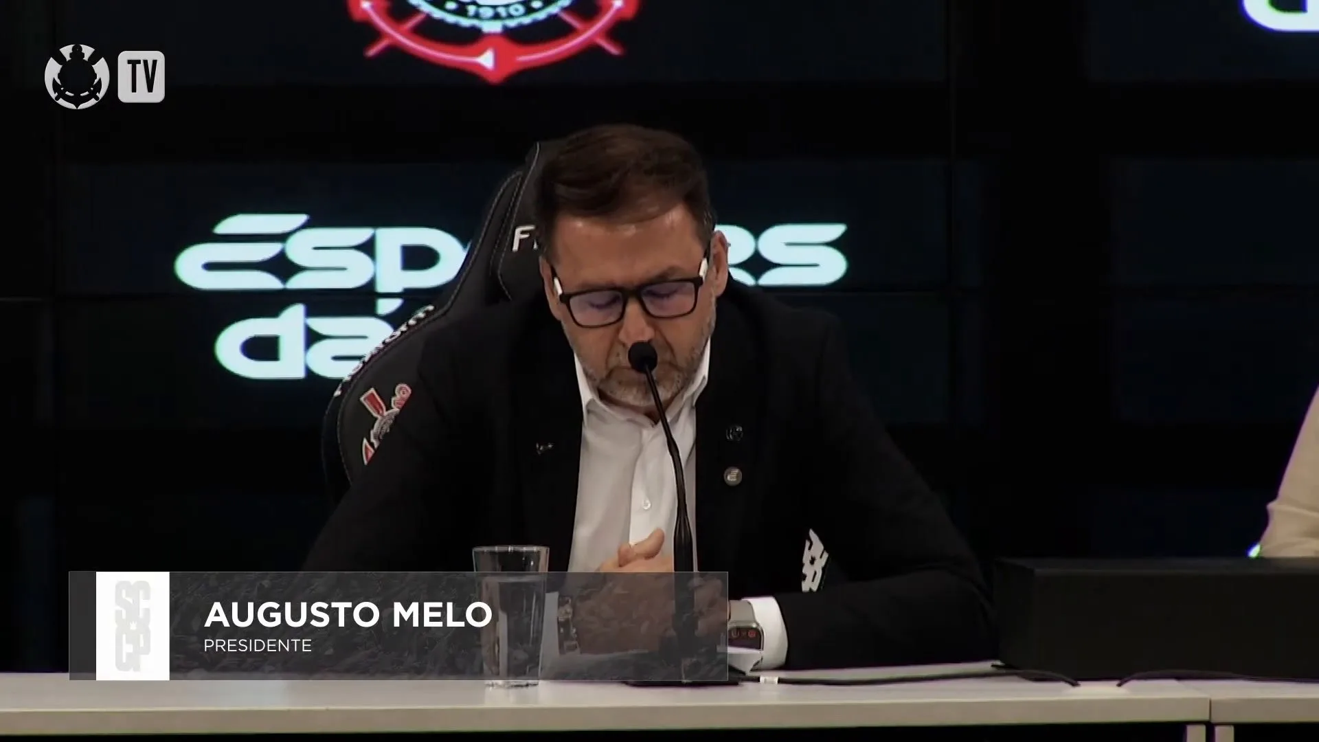 Novo patrocinador máster do Timão é comentado por Augusto Melo