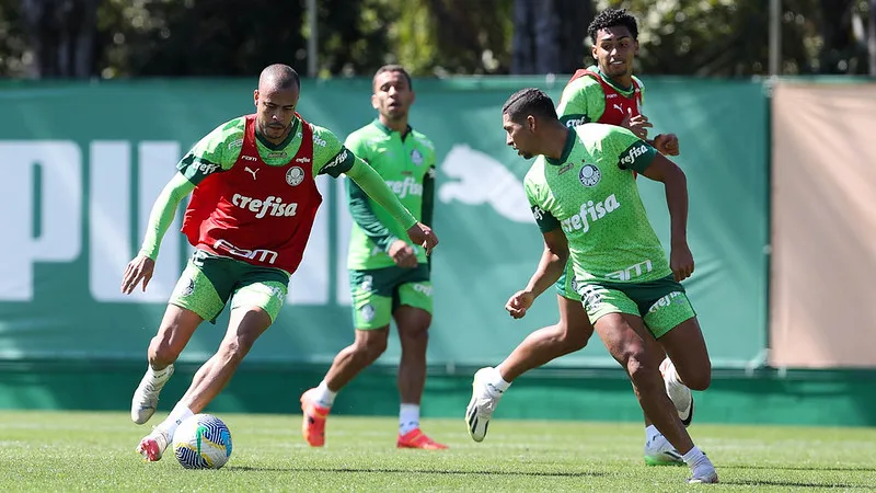 Palmeiras se prepara para enfrentar o Flamengo pela Copa do Brasil