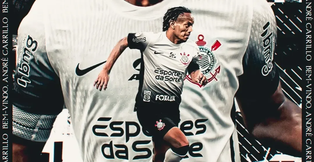 Corinthians anuncia contratação do peruano André Carrillo