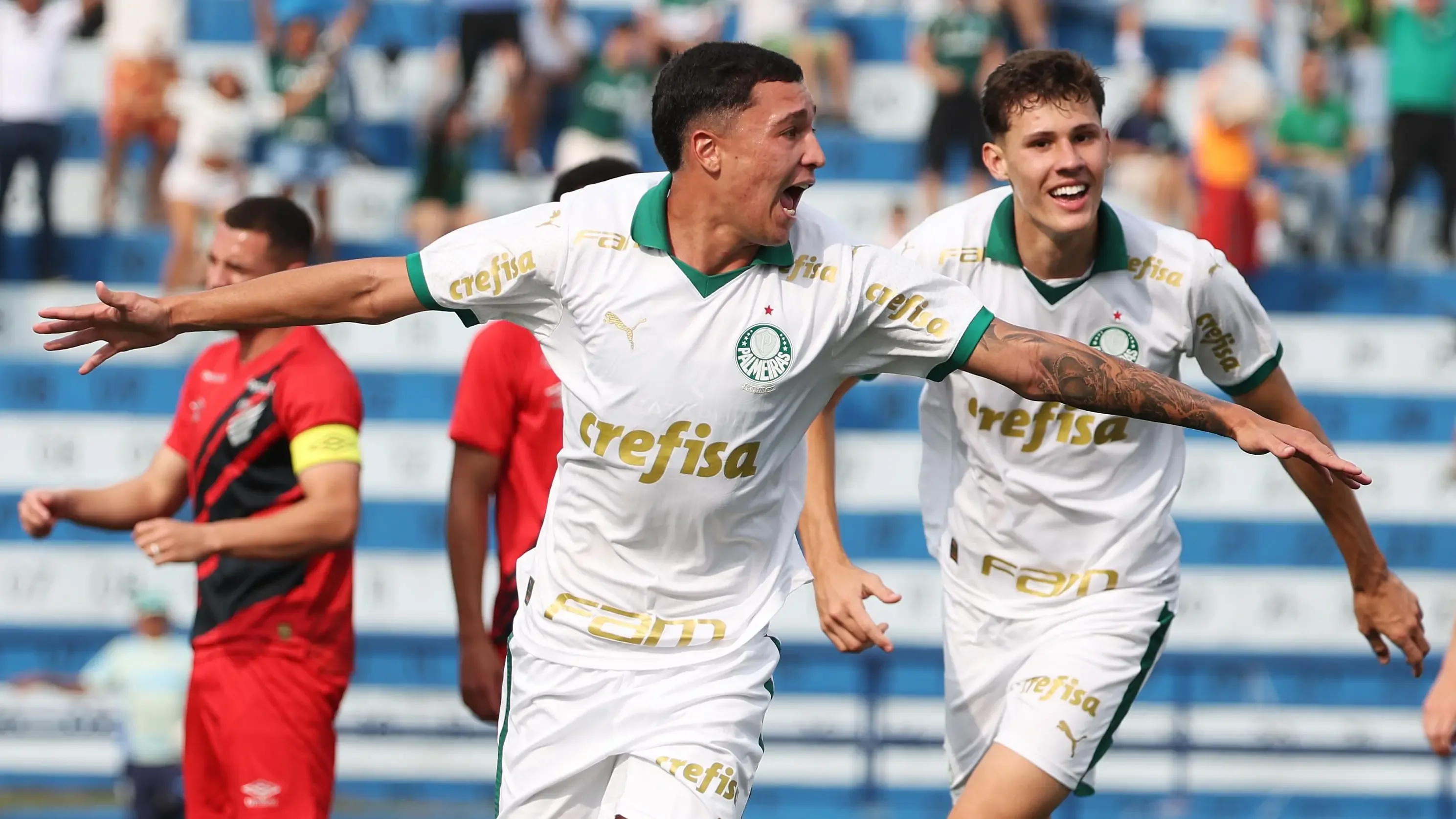 Palmeiras segue forte na busca pelo título do Brasileirão sub-20.