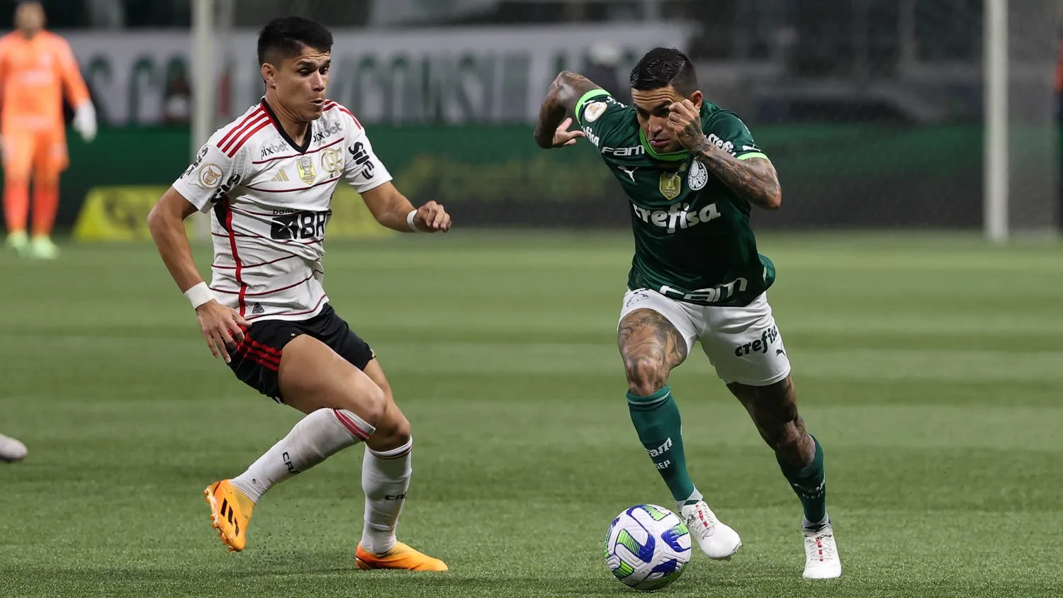 Flamengo mantém invencibilidade contra Palmeiras como visitante há sete anos no Brasileirão