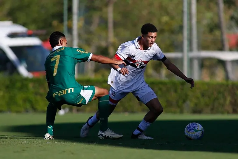 Palmeiras mantém 100% de aproveitamento no Brasileirão sub-20 após golear São Paulo