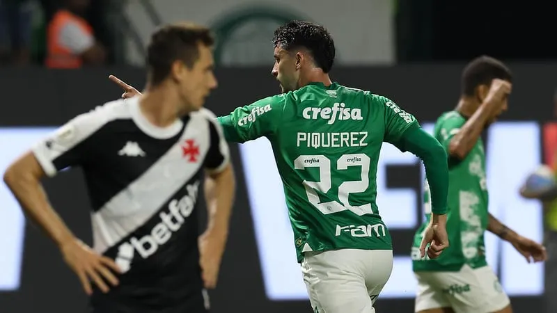 Destaques: Palmeiras vence Vasco por 2 a 0 em jogo pela Série A.