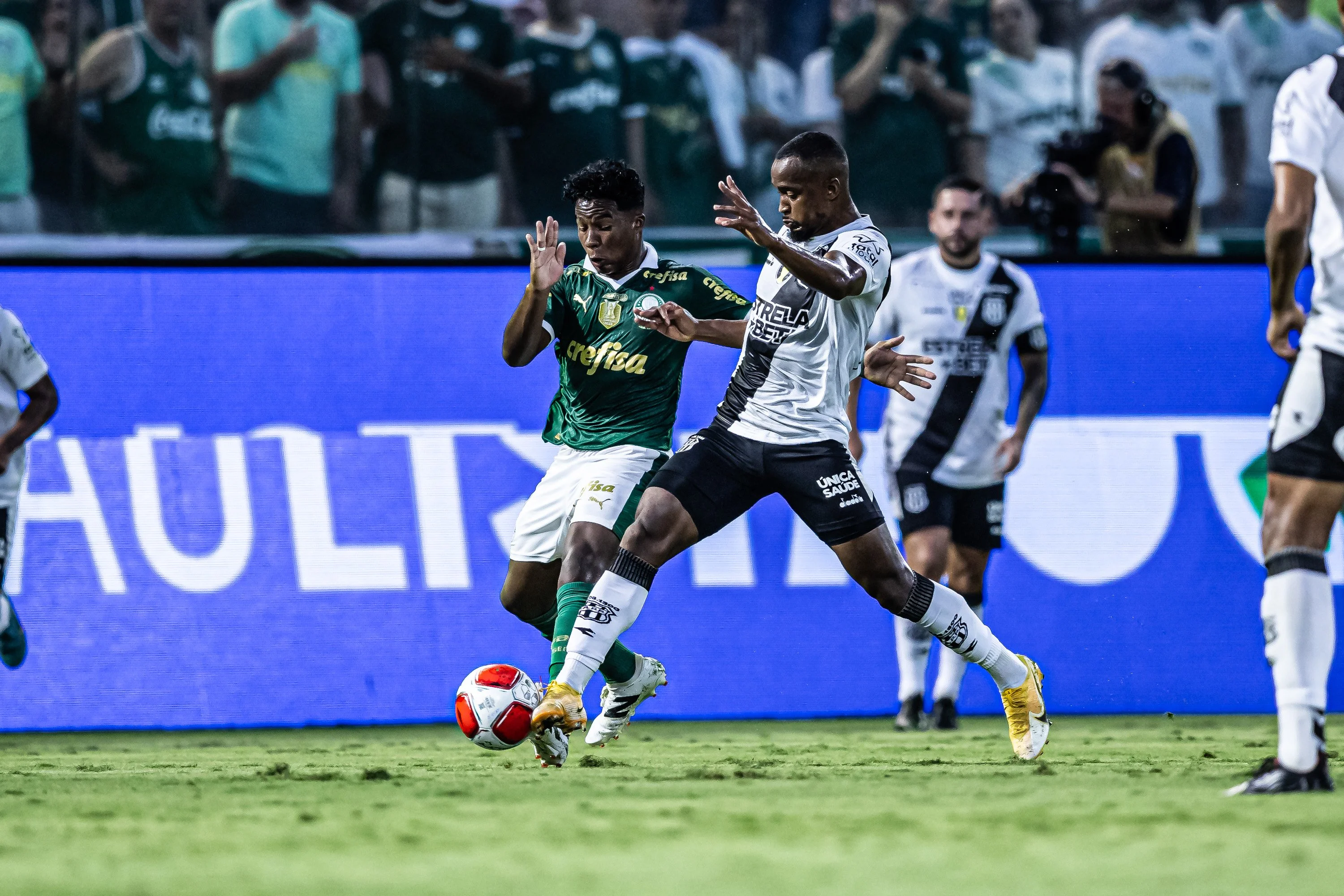 Veja fotos do jogo entre Palmeiras e Ponte Preta pelas quartas de final.