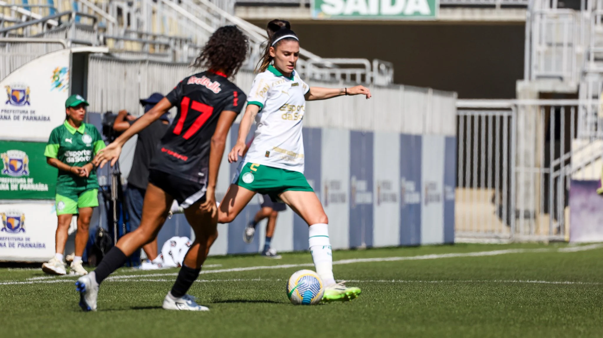 Palmeiras alcança empate nos minutos finais diante do RB Bragantino no Brasileirão feminino