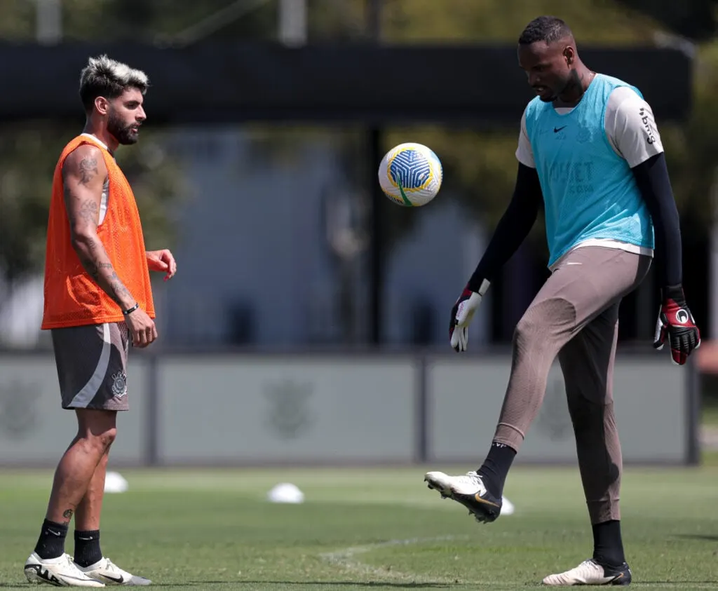 Reapresentação do Elenco do Corinthians visando partida contra o Juventude.