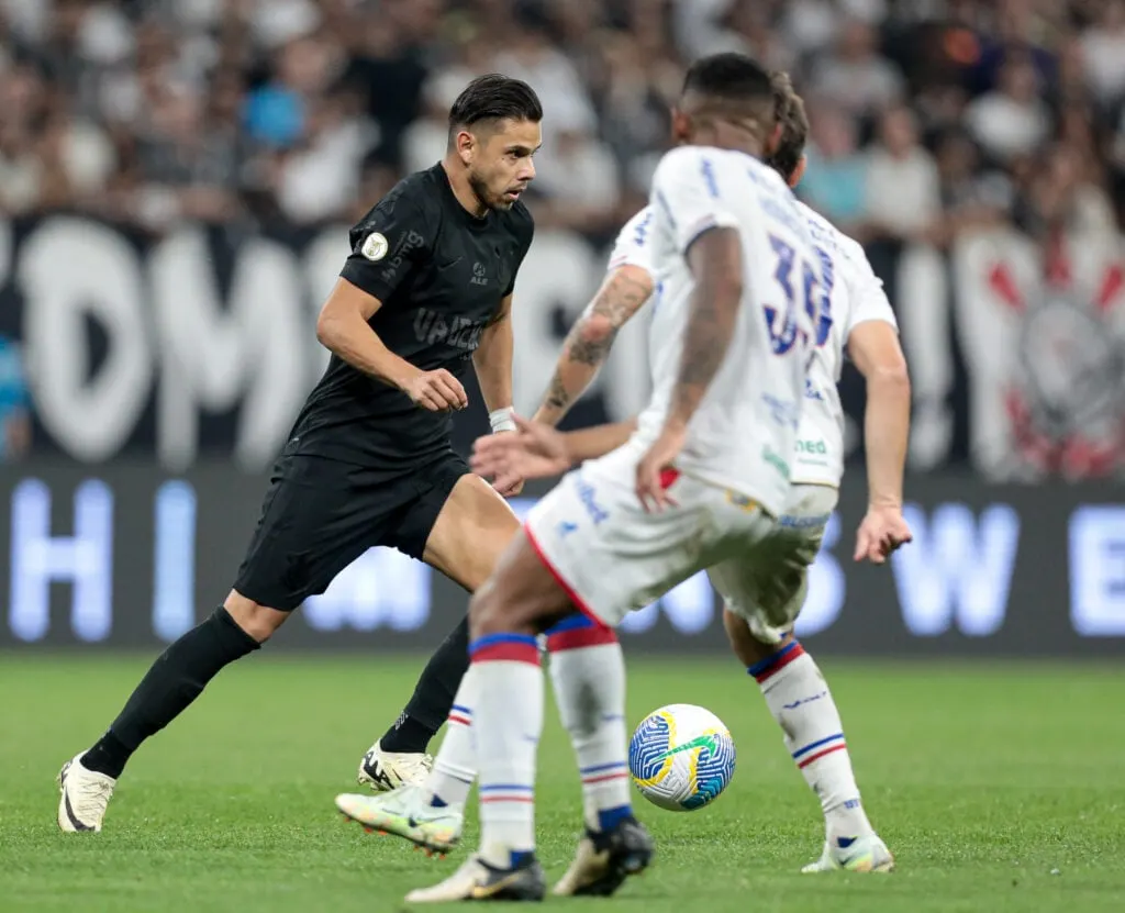 Fotos do empate entre Corinthians e Fortaleza na 5ª rodada do Brasileirão