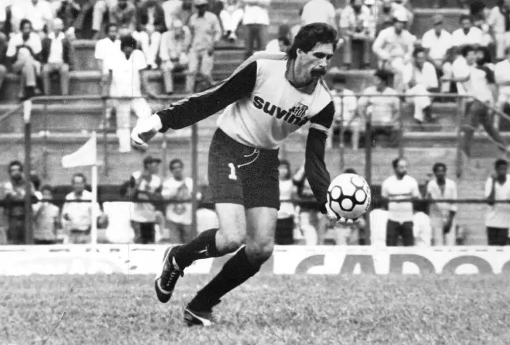 Rodolfo Rodríguez, do Santos (Foto: Acervo/Gazeta Press)