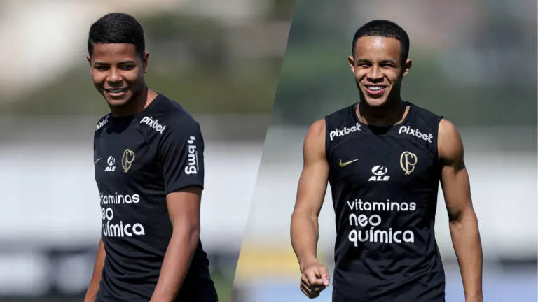 Wesley ou Pedro? Dupla de jovens acirra disputa por vaga no ataque do Corinthians