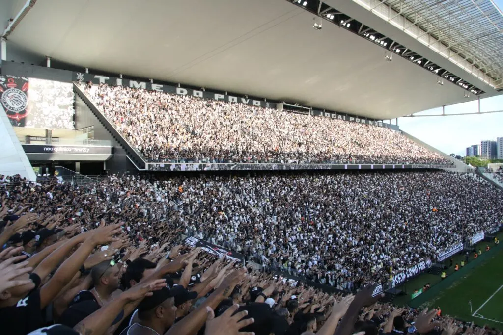 Jogo contra Santo André registra maior público e renda de 2024 na Neo Química Arena