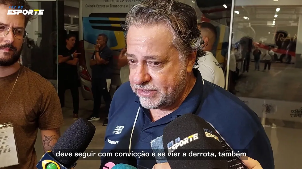 Julio Casares elogia trabalho de Carpini no São Paulo e quebra tabu contra Corinthians