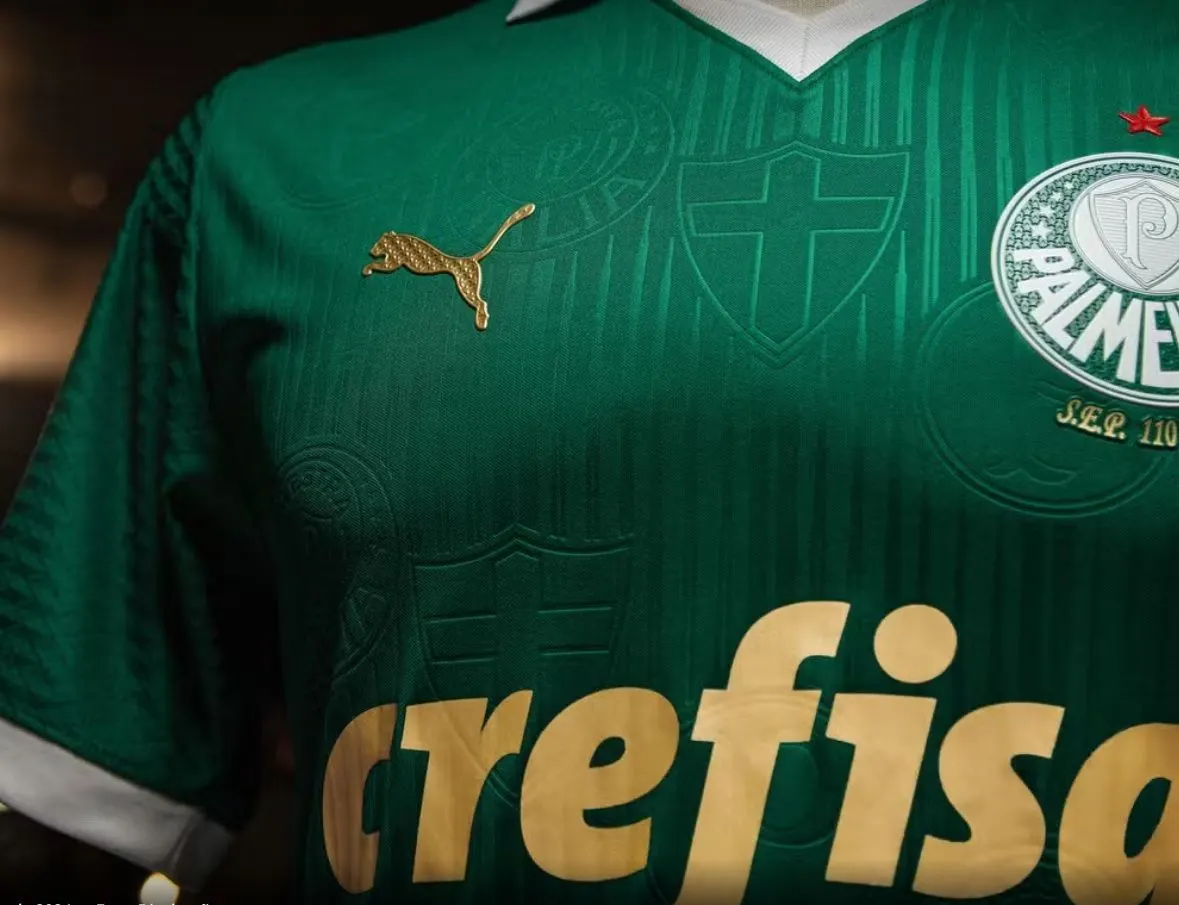 Palmeiras projeta uniforme de R$170 milhões para 2025