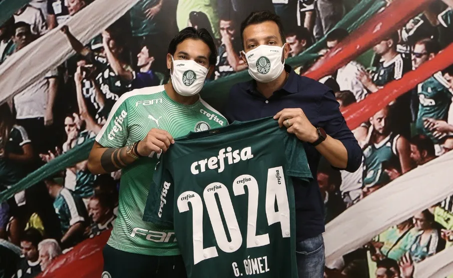 Até 2029? Após novela, Gustavo Gómez projeta permanência no Palmeiras até o fim da década