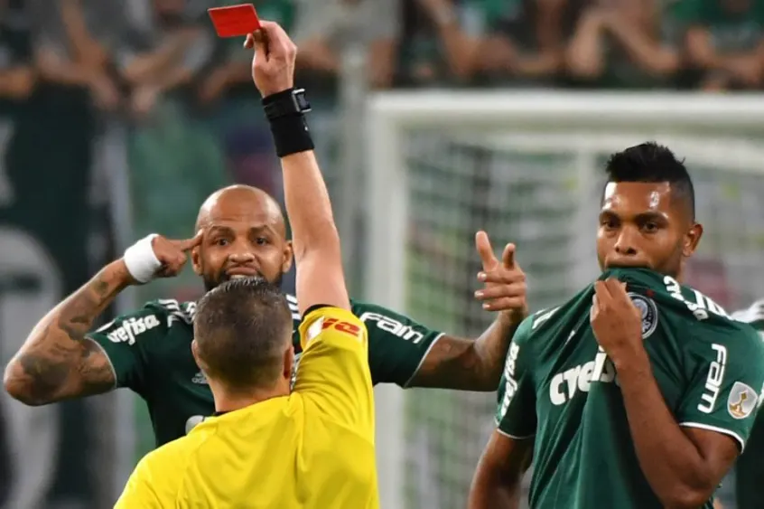 Alexandre Mattos exalta torcida e ironiza expulsão: 'Tinha VAR?'