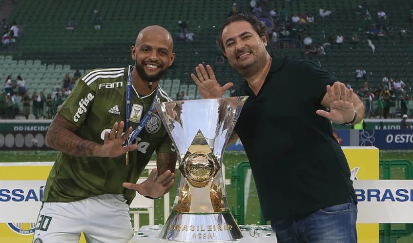 Felipe Melo recorda momentos negativos e faz juras de amor ao Palmeiras