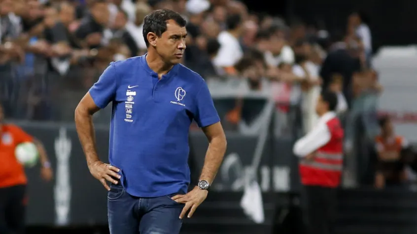 Carille diz que pode mudar o Corinthians para enfrentar o Santos