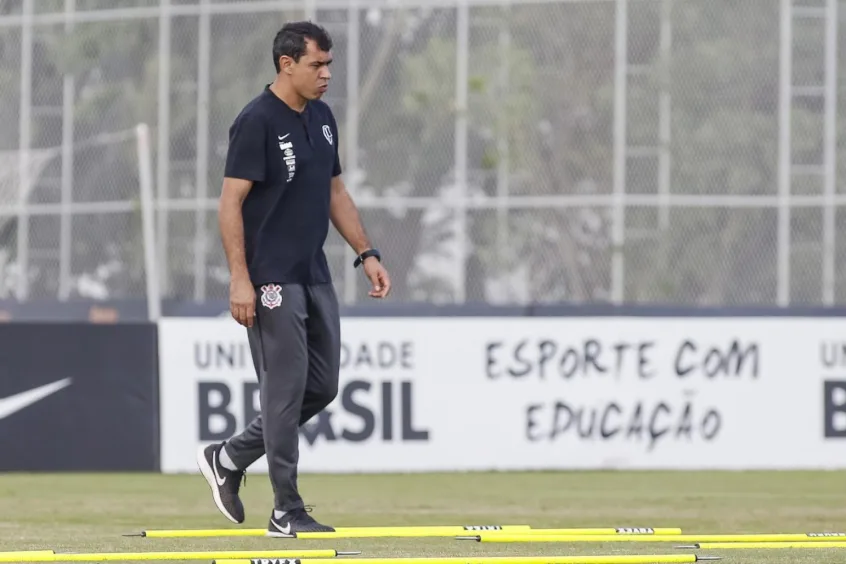 Corinthians encerra preparação para enfrentar o Palmeiras em Itaquera