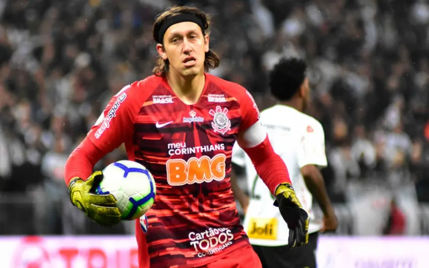 Cássio conta com a ajuda da torcida na partida contra o Fluminense: 'Não vai faltar apoio'