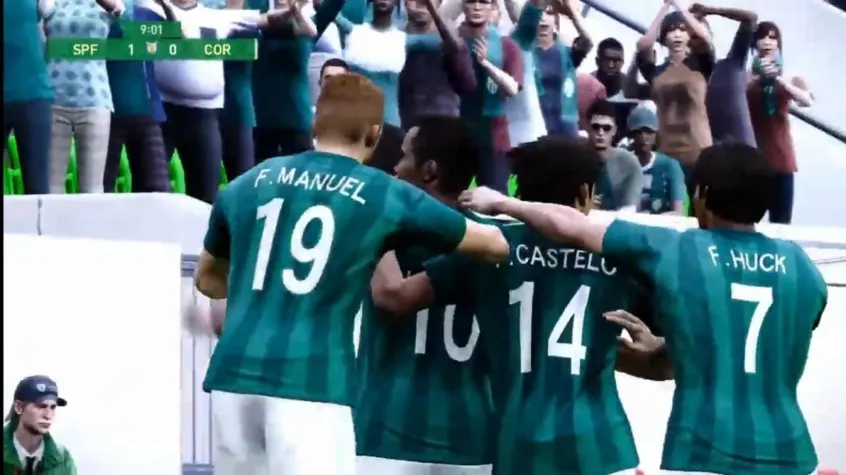 GAMES: Veja como vem o Palmeiras genérico no PES 2021