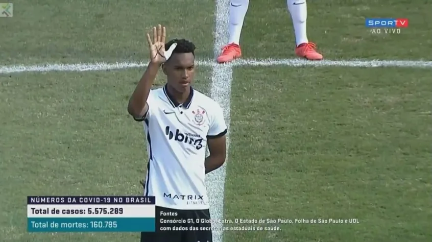 Sub-20: Jogadores do Corinthians protestam contra julgamento do caso Mari Ferrer