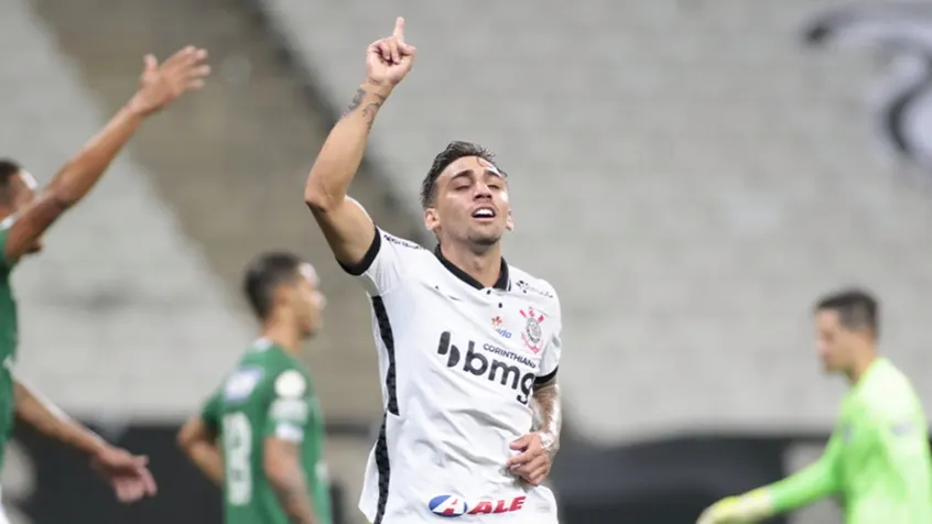 Em alta no time, Gustavo relembra estreia com a camisa do Corinthians: “Jogo especial”