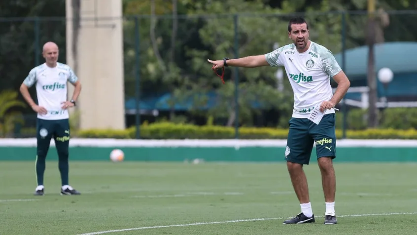 Com Gabriel Menino e jogadores poupados no Brasileirão, Palmeiras treina para final da Copa do Brasil