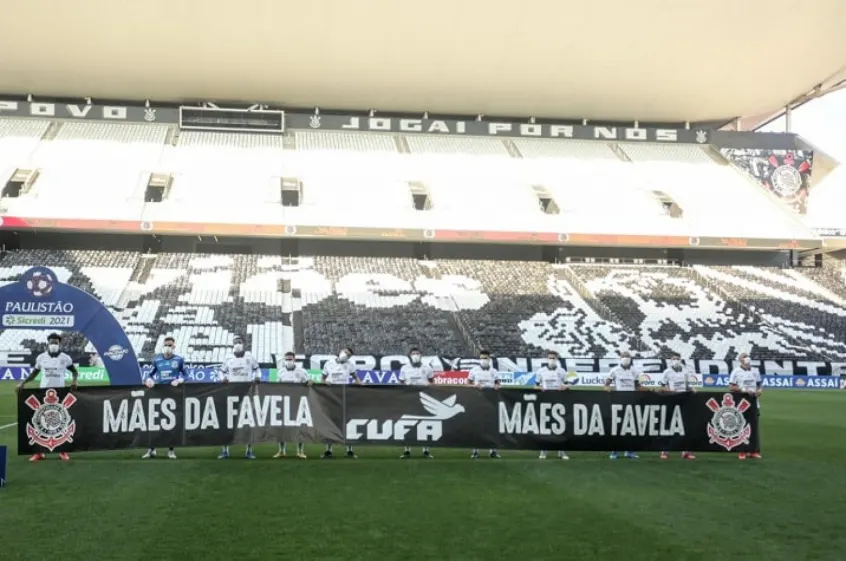 CUFA e Corinthians promovem campanha para arrecadar alimentos em ação beneficente