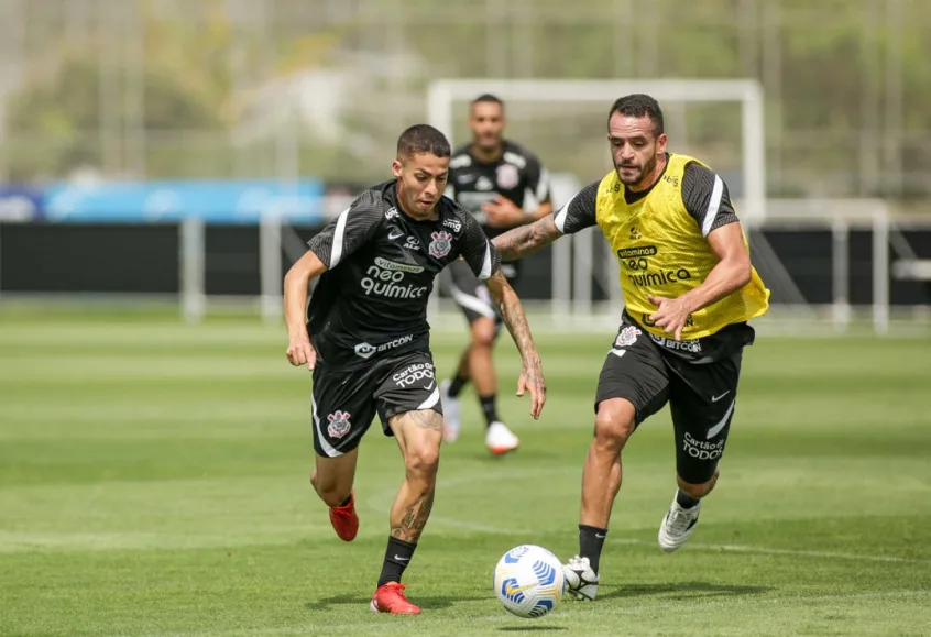 Corinthians realiza atividade tática antes de enfrentar o América-MG; confira a provável escalação