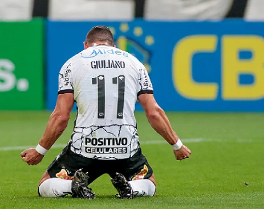 GOOOOOOOOOL! Confira o gol de empate do Timão marcado por Giuliano