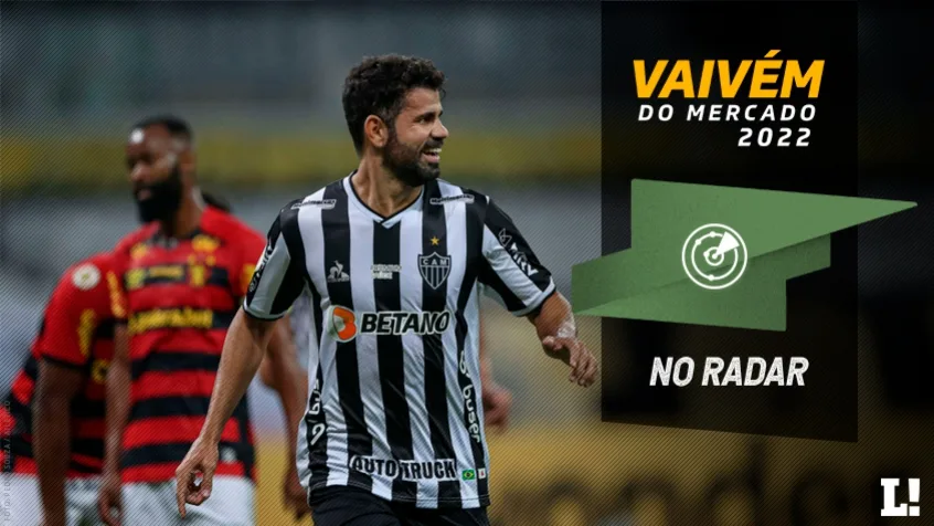 Após Diego Costa encaminhar rescisão com o Galo, Corinthians monitora situação e estuda proposta