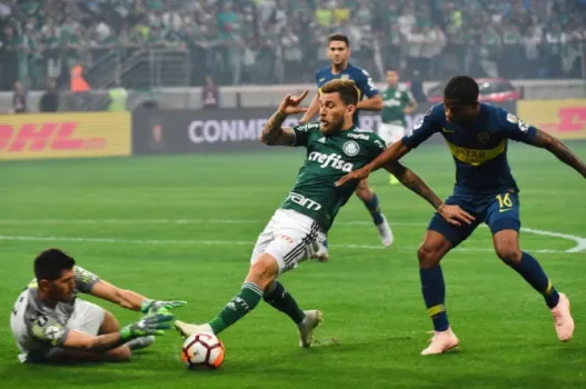 Resumo da partida: Palmeiras 2 x 2 Boca Juniors