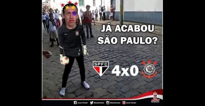 Corinthians 6x1 São Paulo - Memes da goleada 