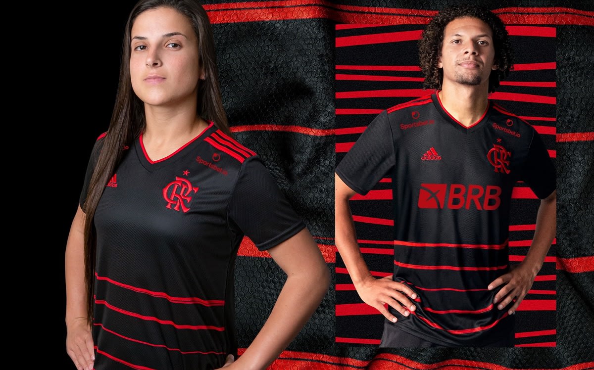 Flamengo fará estreia da terceira camisa no embate contra o Santos