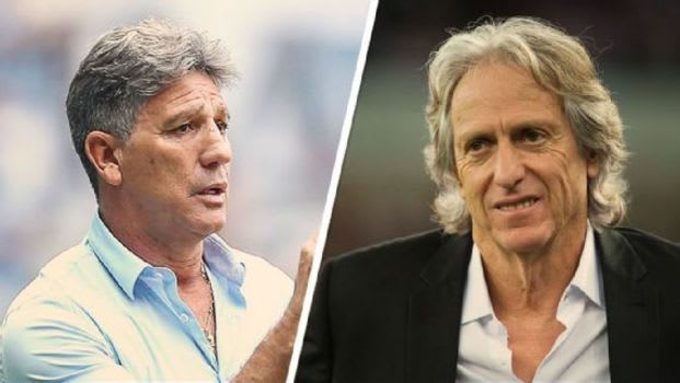 E agora, Renato Gaúcho? Relembre a declaração do treinador provocando Jorge Jesus em 2019: Gastou R 200 milhões. Tem obrigação de ganhar a Libertadores