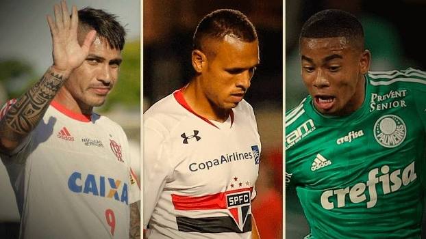 Veja o que Luis Fabiano, Gabriel Jesus e Guerrero têm em comum no Brasileiro