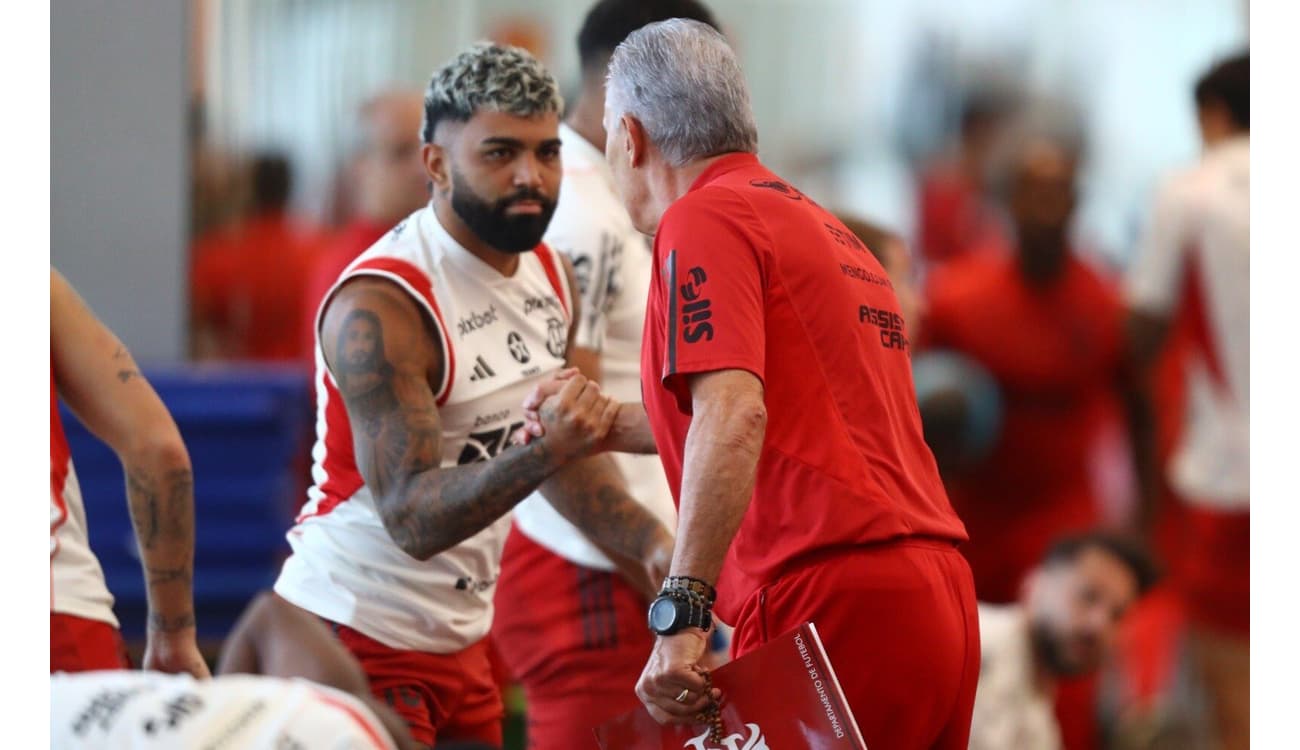 GABIGOL X TITE! Treinador Rubro-Negro quer melhorar desempenho e decide futuro de Gabigol antes de duelo