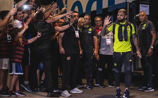 Gabigol manda recado para torcida do Flamengo após vitória contra o Fortaleza