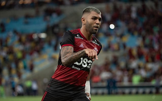 Gabigol precisa de um gol para se tornar segundo maior artilheiro do Flamengo na história da Libertadores