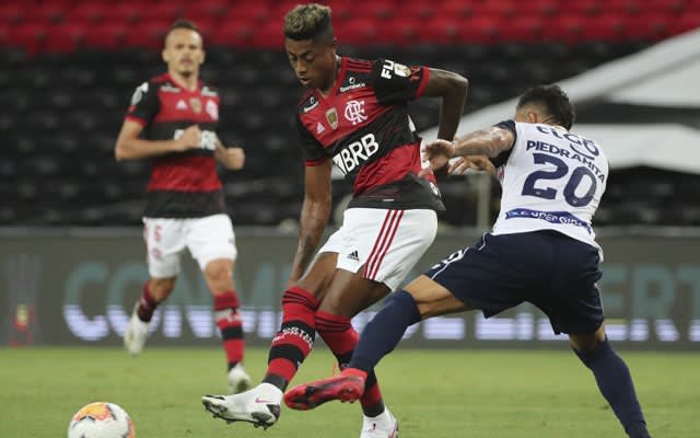 Bruno Henrique tem média, de mais de um gol a cada jogo da Libertadores