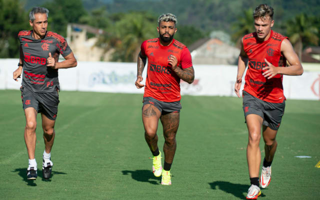 Sem folga, Flamengo tem semana com treino integral marcado para três dias