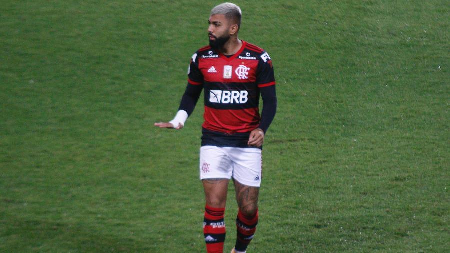 Gabigol tem lesão na coxa direita e vira dor de cabeça para o Flamengo