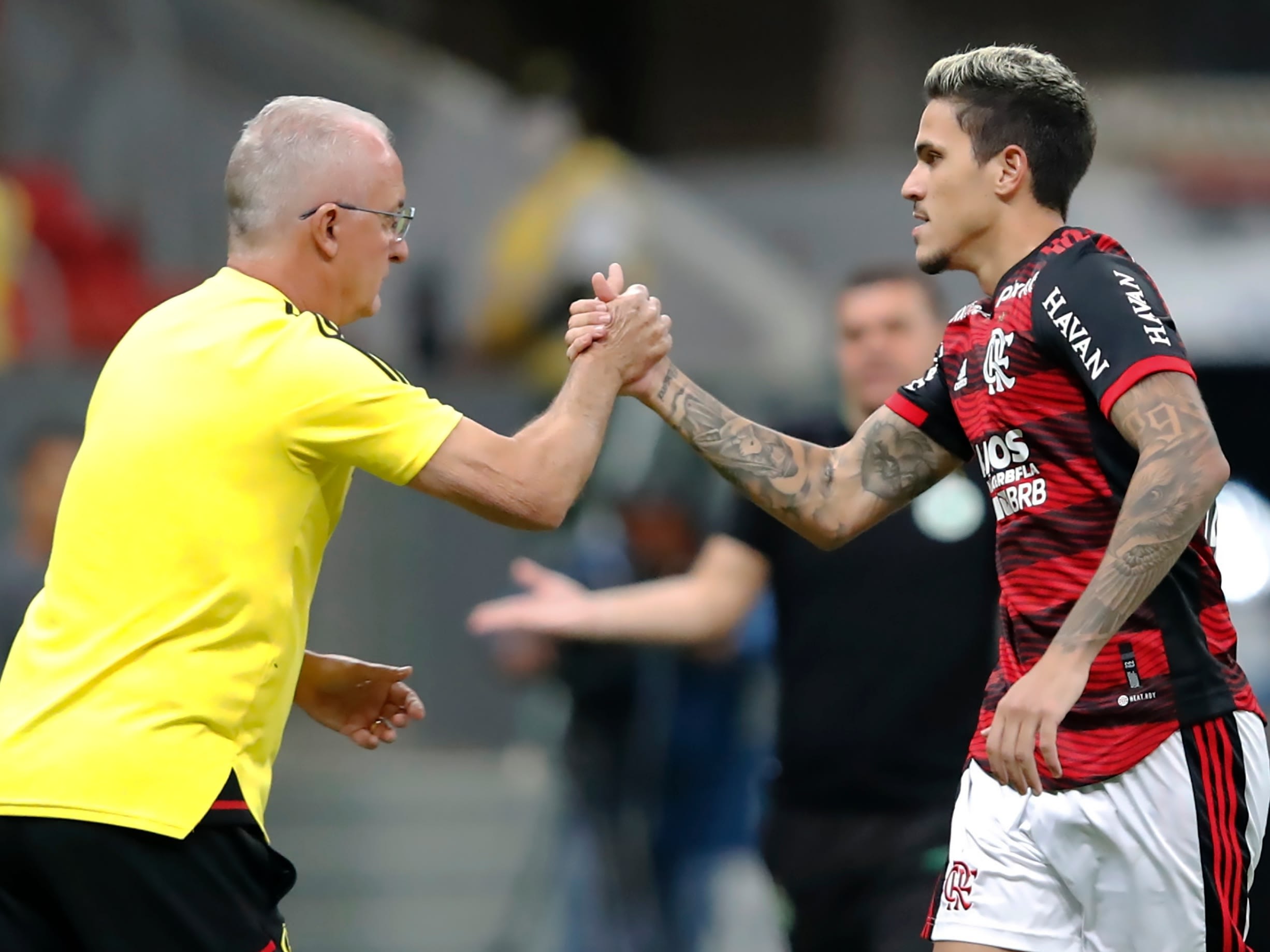 Dorival revela conversa com Pedro em momento complicado e conta segredo para sucesso da dupla com Gabigol