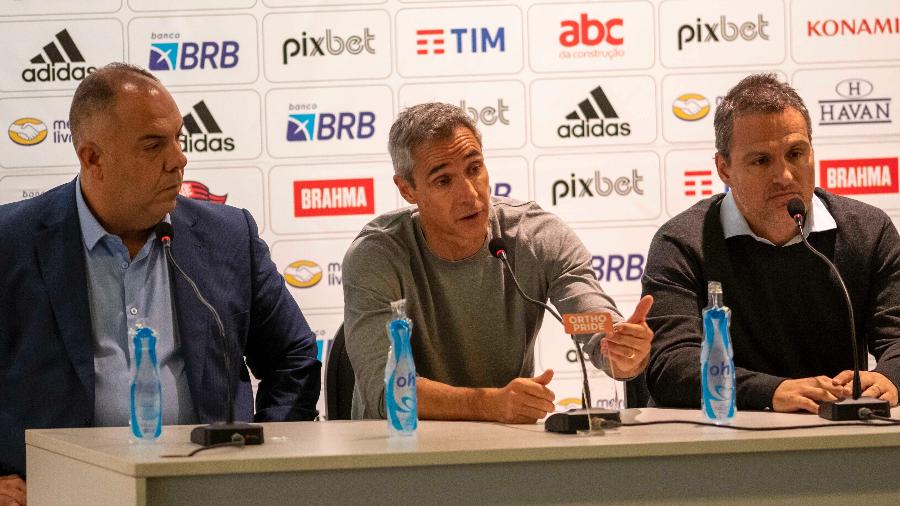 Após pedidos por Jesus, Braz respalda Paulo Sousa no Flamengo: Estamos com ele