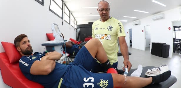 Em fase final de recuperação, Diego deve voltar ao Fla contra o Botafogo