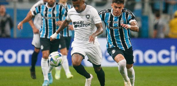 Grêmio x Botafogo: horário e transmissão do jogo do Campeonato Brasileiro