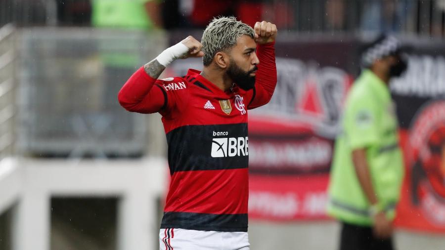 Gabigol tira onda sobre artilharia da temporada e ironiza: Não fiquem p