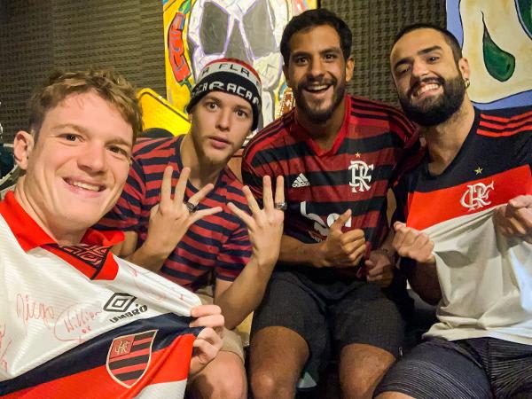 Banda se inspira no Flamengo para brilhar na música: Exemplo de raça