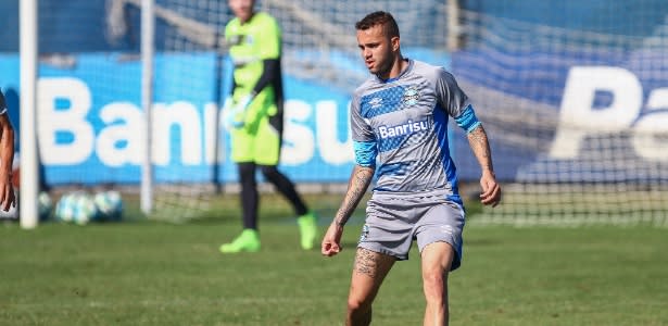 Grêmio vê evolução, mas mantém Luan como dúvida na Libertadores