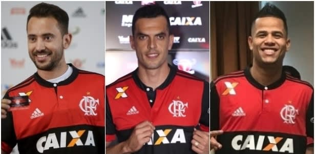 Como o Flamengo pretende usar trio de reforços contra má fase