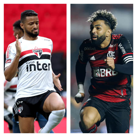 Fla x São Paulo: duelo de faíscas e provocações entre Gabigol e Reinaldo